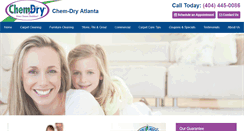 Desktop Screenshot of chemdryatlanta.com